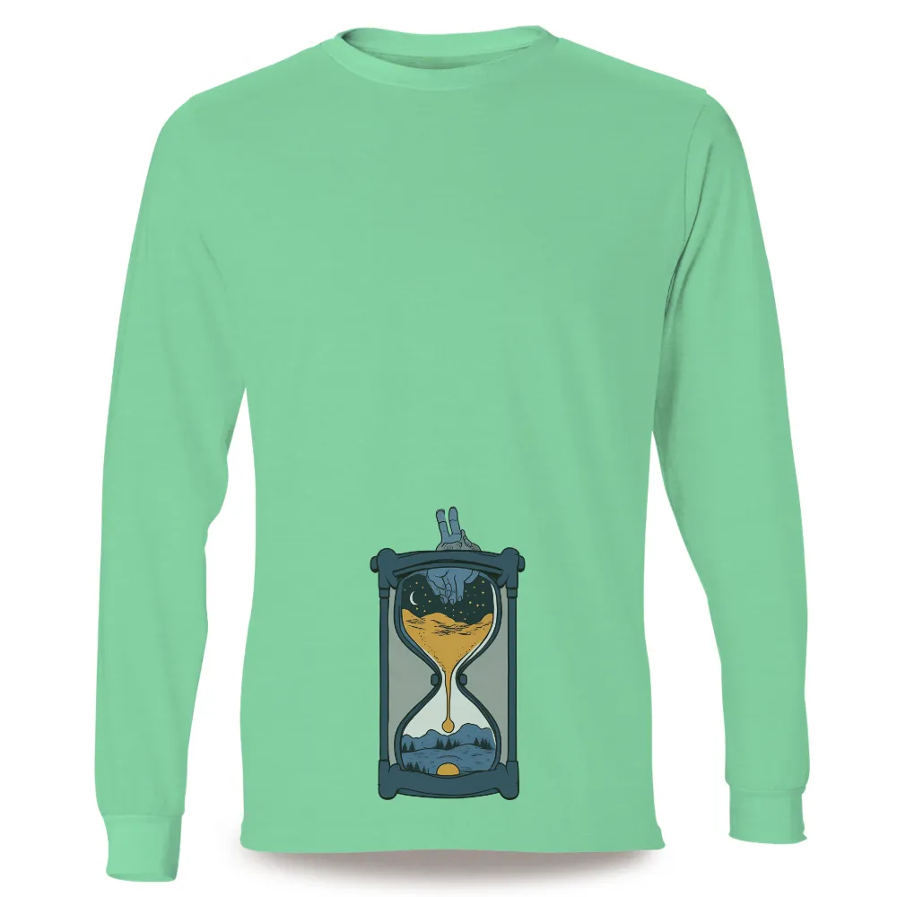 Graphic Tees: Timeless Harmony - Hourglass Design|dallas stars capfriendly