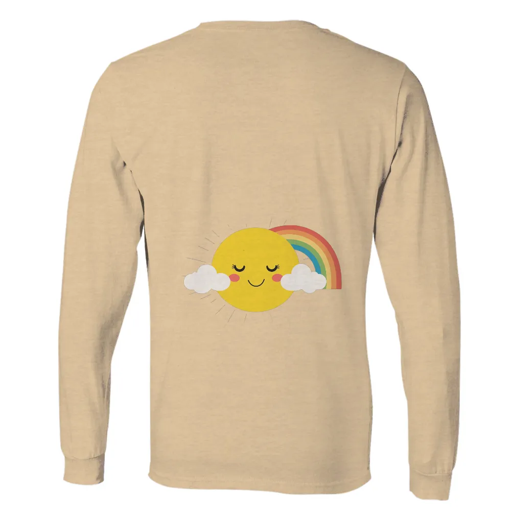 T-Shirt Printing: Sun and Rainbow Friendship - Hope and Happiness|sun club dunks shirts