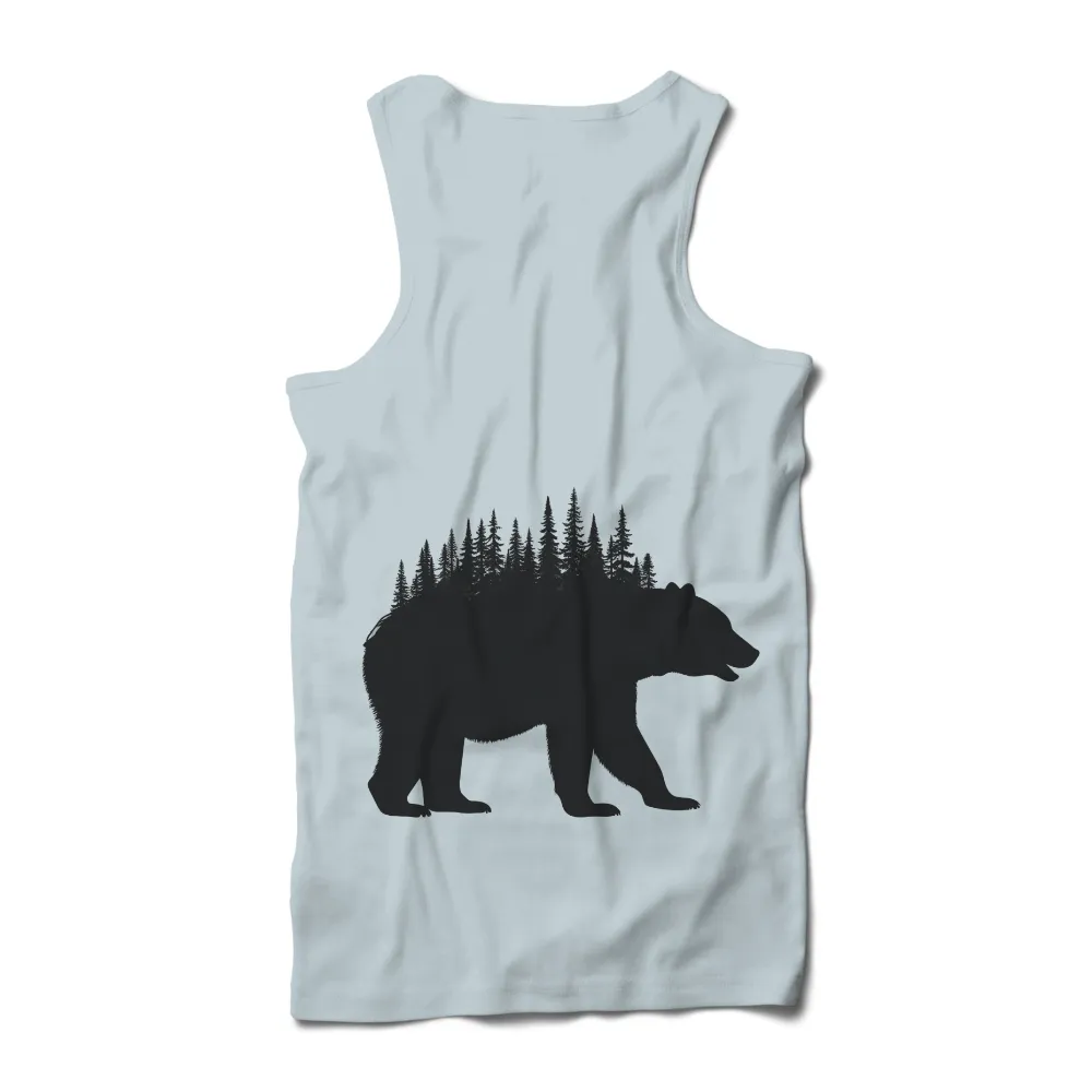 Customized Tee Shirts: Thorne the Forest Guardian|bear beer pocket shirt