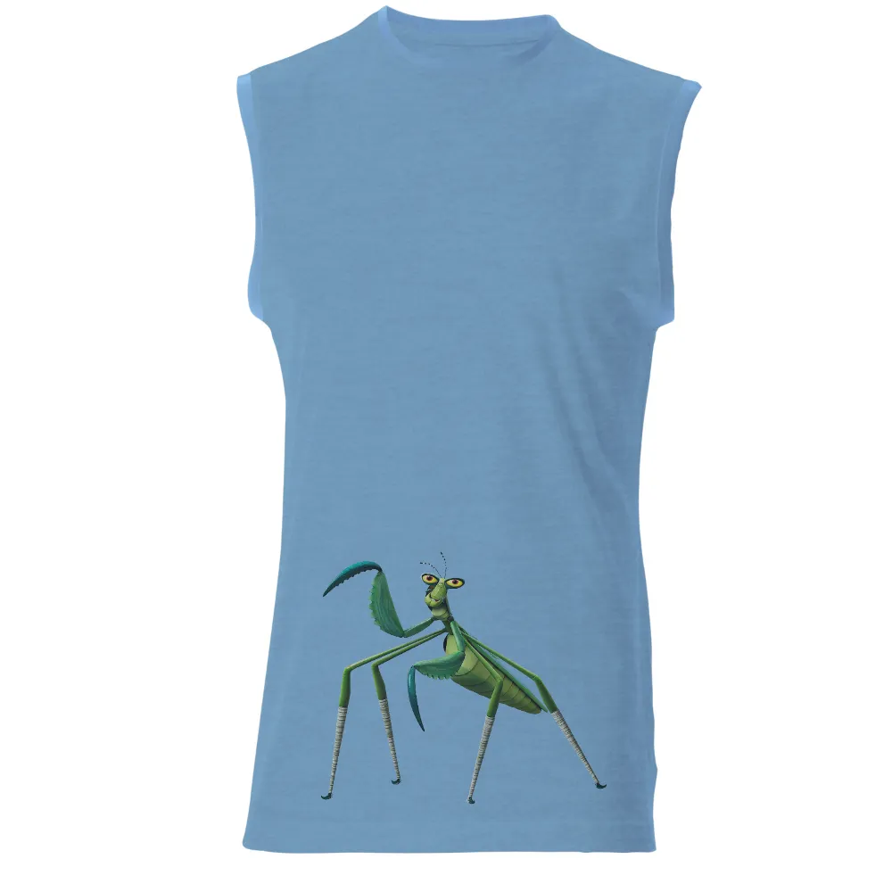 Praying Mantis T-Shirts Pattern: Wisdom and Strength|zayde wisdom