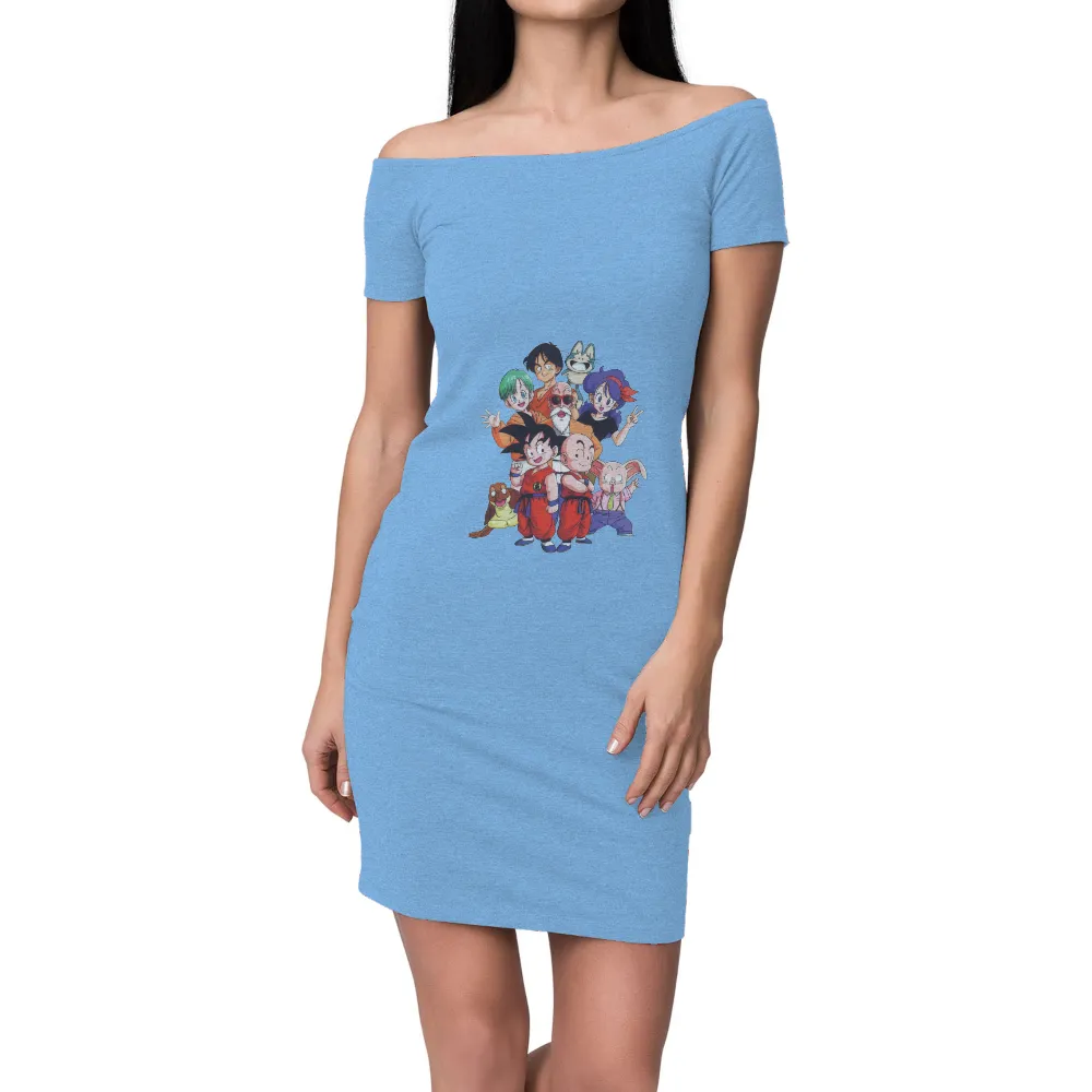 Custom Tee Shirts: Retro Anime Friendship Adventure|mother's day classic merchandise