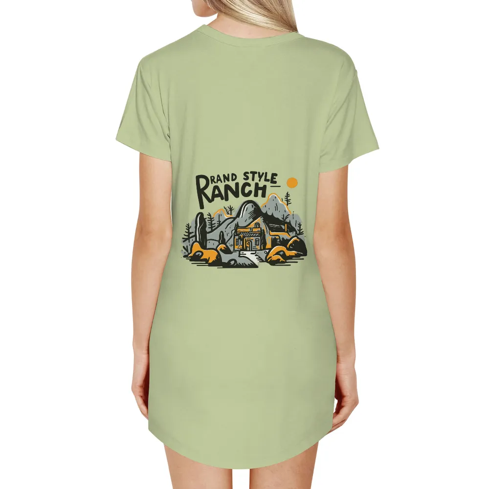 Grand Style Ranch: Embrace Nature, Sunset, and Serenity|vintage rat rod t shirts