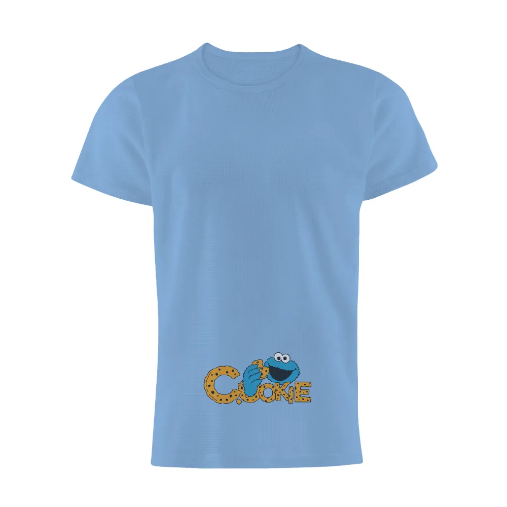 Shirts Graphic Tees: Cookie Monster Whimsy|easter funny shirt