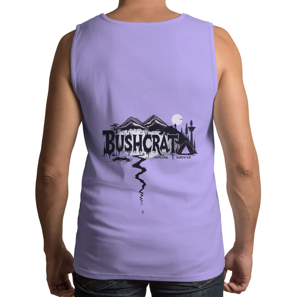 Bushcraft TShirt Design: Explore and Survive in the Wilderness|adventure time star wars shirt