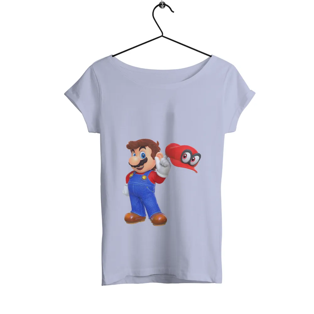 TShirt Design: Mario and Cappy Adventure|bootleg mario shirt