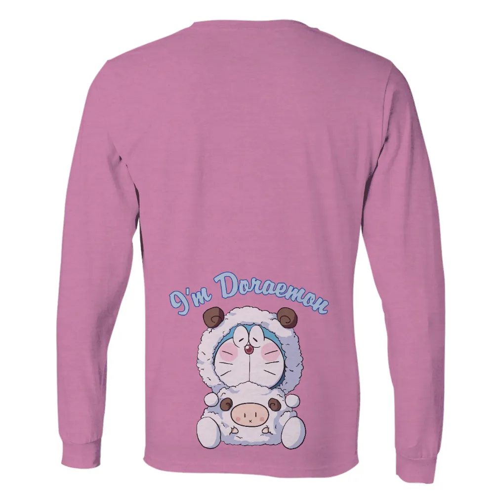 Tee Shirt Printing: Doraemon Sheep Costume - Playful Nostalgia|forest doraemon t shirt