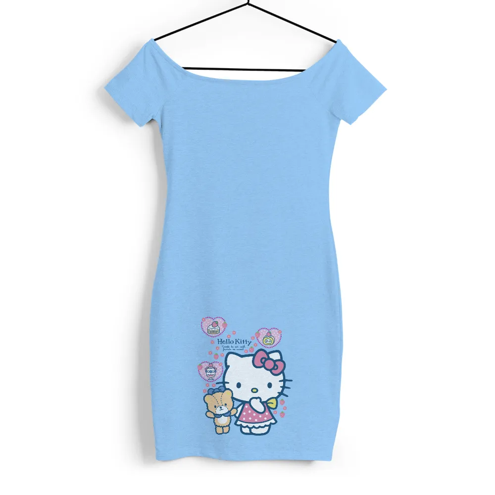 Graphic Tees: Hello Kitty Sweetness & Joy|cute summer tops to wear with jeans