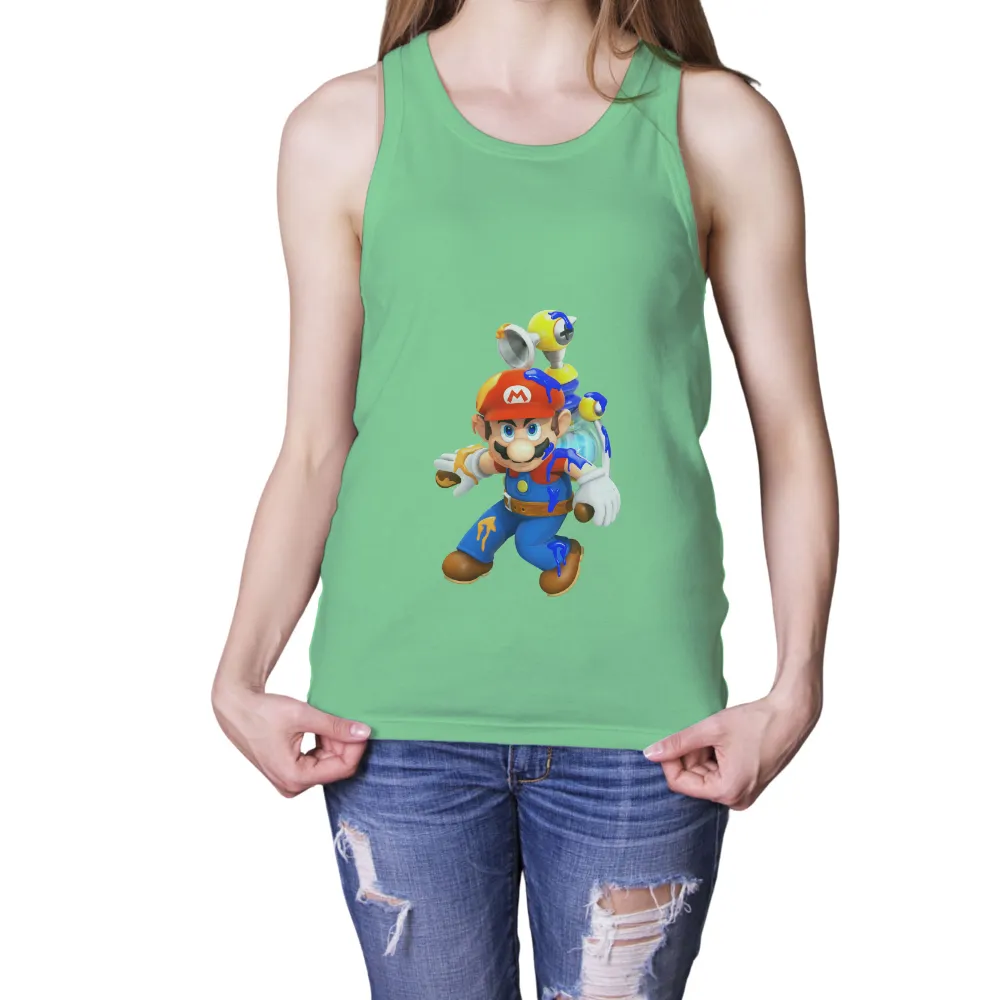 Tee Shirt Printing: Mario's Creative Adventure - Gaming Culture|george floyd hero t shirt