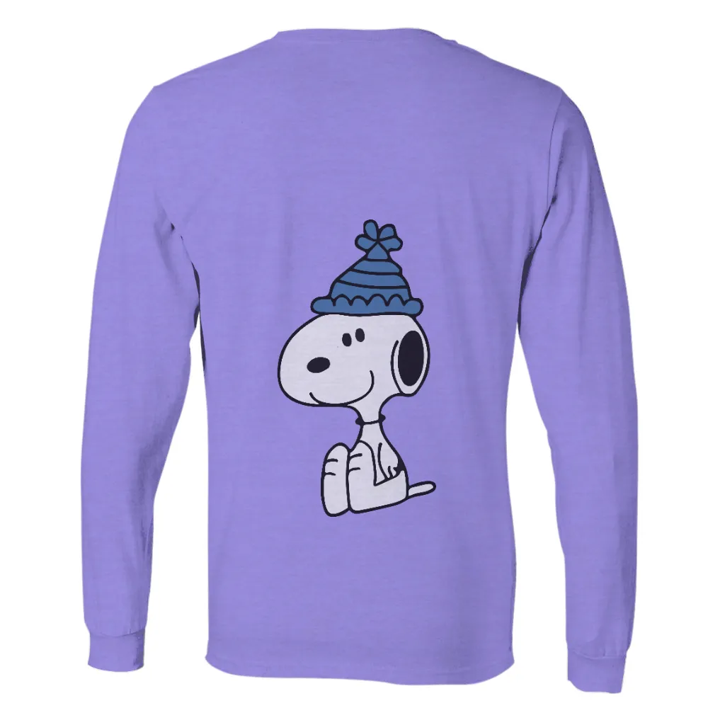 Shirts Graphic Tees: Winter Cozy Beanie - Whimsical Joy|banksy joy millward