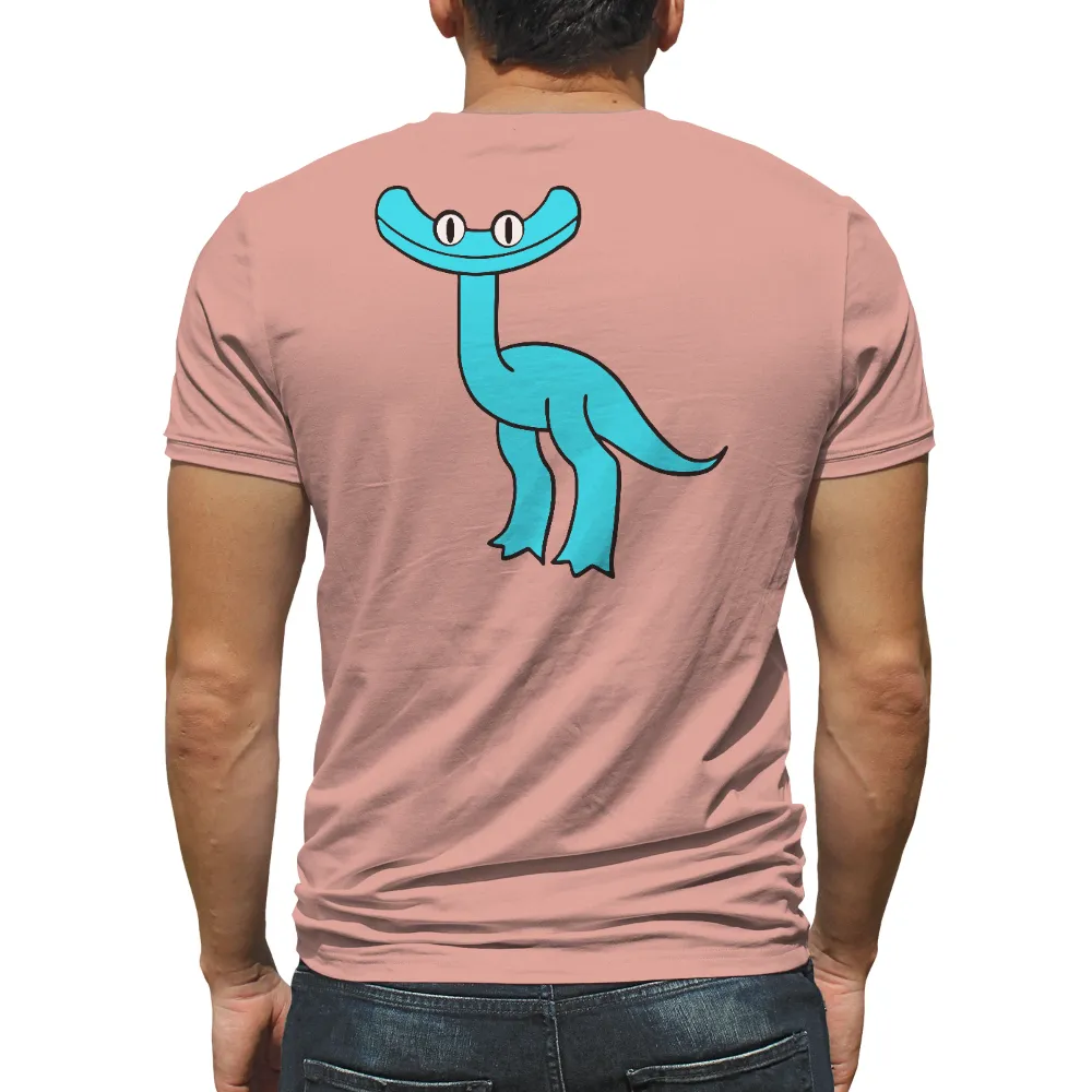 Tee Shirt Printing: Joyful Dino - Whimsical Exploration|skin t shirt roblox