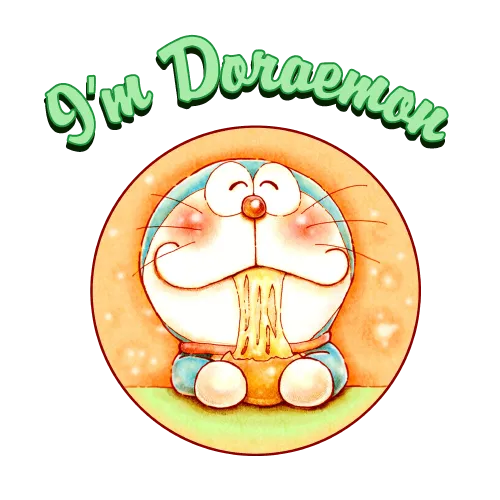 Shirts Graphic Tees: I'm Doraemon - Nostalgic Joy