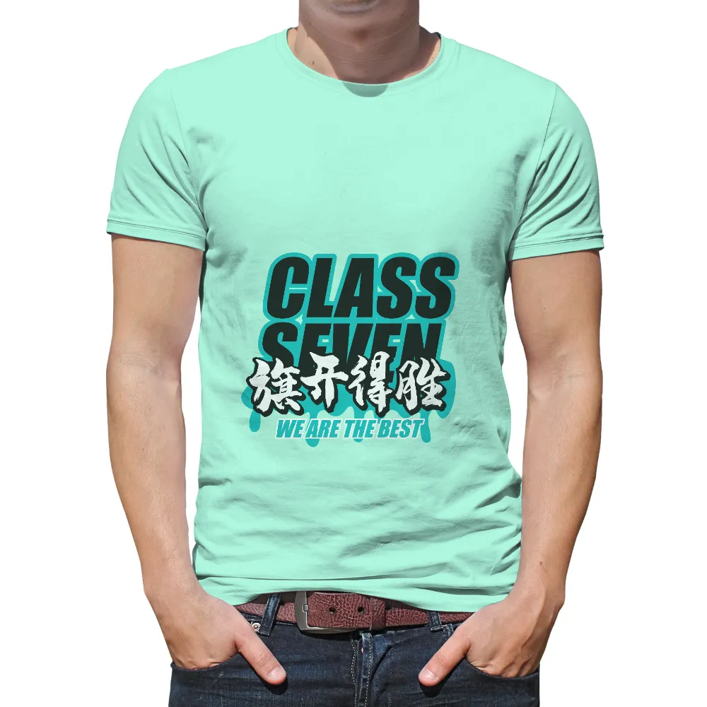 Shirts Graphic Tees: Class Seven - We Are The Best|black excellence shirt