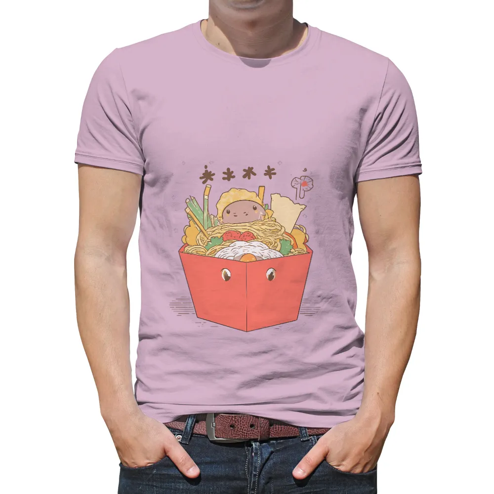 T-Shirts Custom: Miso's Ramen Adventure - Cute, Comfort Food|cute t shirt on roblox