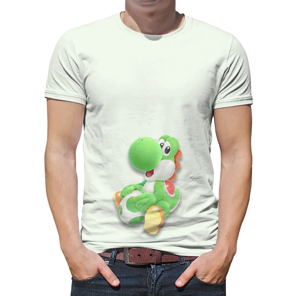 TShirt Design: Yoshi's Adventure with Hopeful Egg|pokemon go egg shirt