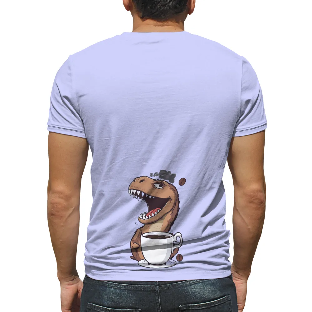 T-Shirts Design: Dinosaur Coffee Lover|2022 stanley cup