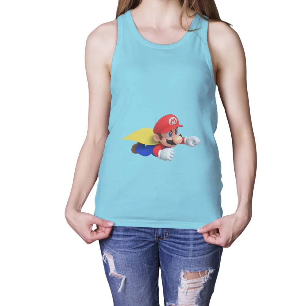 TShirt Printing: Soar with Mario - Adventure and Heroism|adventure time dancing with monsters shirt