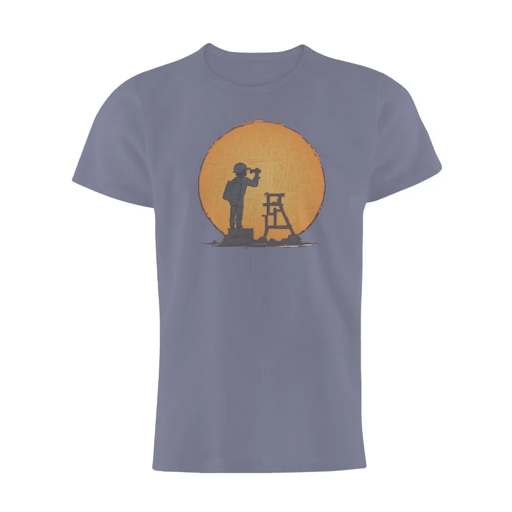 Graphic Designs: Discover the Explorer's Journey with Ancient Hieroglyphics|adventure time shirt sex