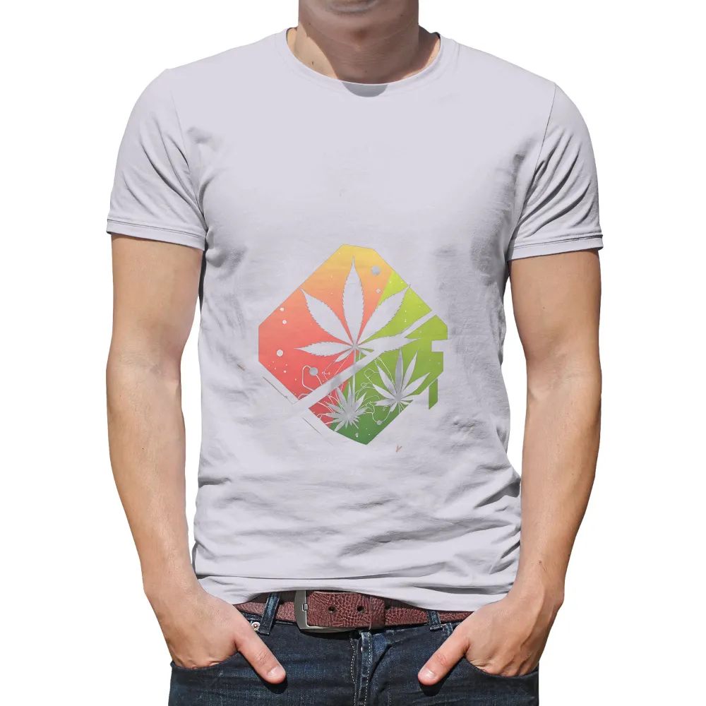 T-Shirts Design: Modern Cannabis Pop Culture Art|cannabis sativa t shirt that 70 show