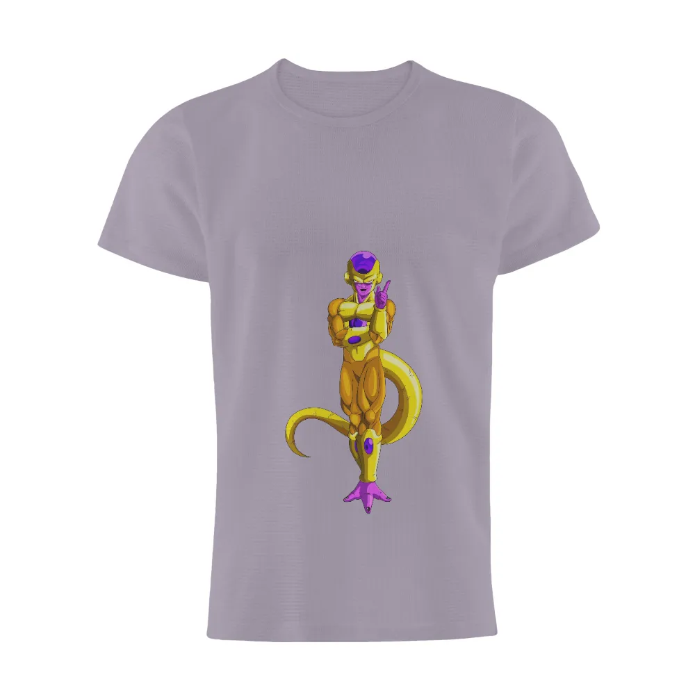 Tee Shirt Printing: Frieza's Power and Confidence in Anime Style|chicago cubs muscle shirt