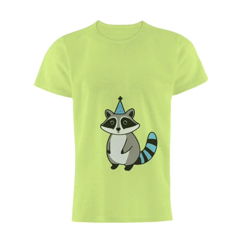 TShirt Printing: Remy the Raccoon's Party Hat - Funny & Quotes|no music on a dead planet joy division