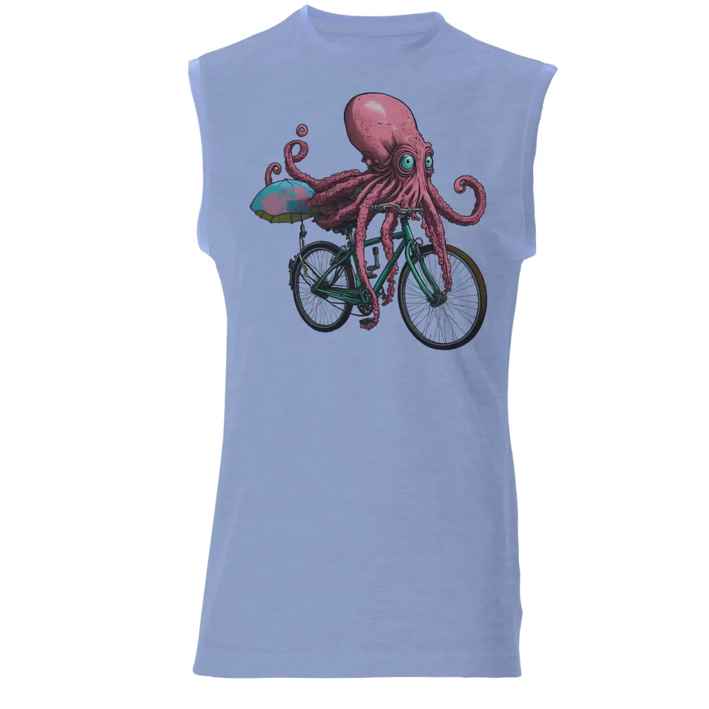 TShirt Printing: Otto the Octopus Rides His Bicycle|final fantasy xiv bahamut calamity unbound long sleeve t shi