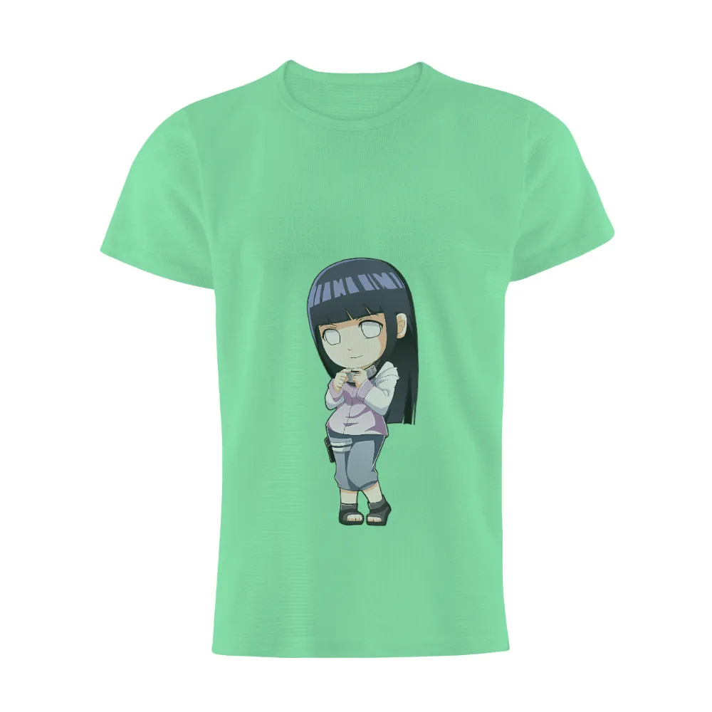 Custom Tee Shirts: Hinata from Naruto - Anime Fans' Favorite|roblox t shirt ninja black