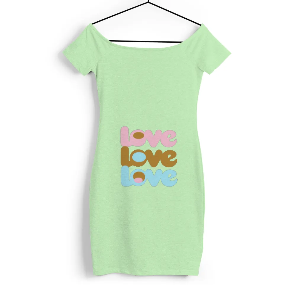 Tee Shirt Printing: Spread Love with Layered Colors|love for damar 3 shirts