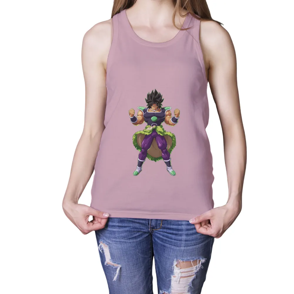 Graphic Tees: Broly's Iconic Power Pose from Dragon Ball|dragon ball z workout pants