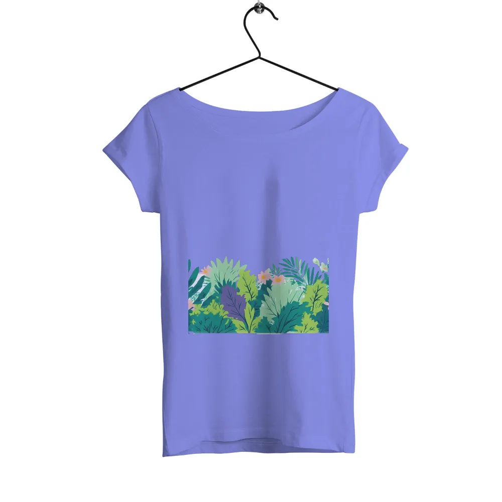 T-Shirts Custom: Botanical Bliss - Nature-Inspired Artistic Design|skeleton skateboarding shirt pink