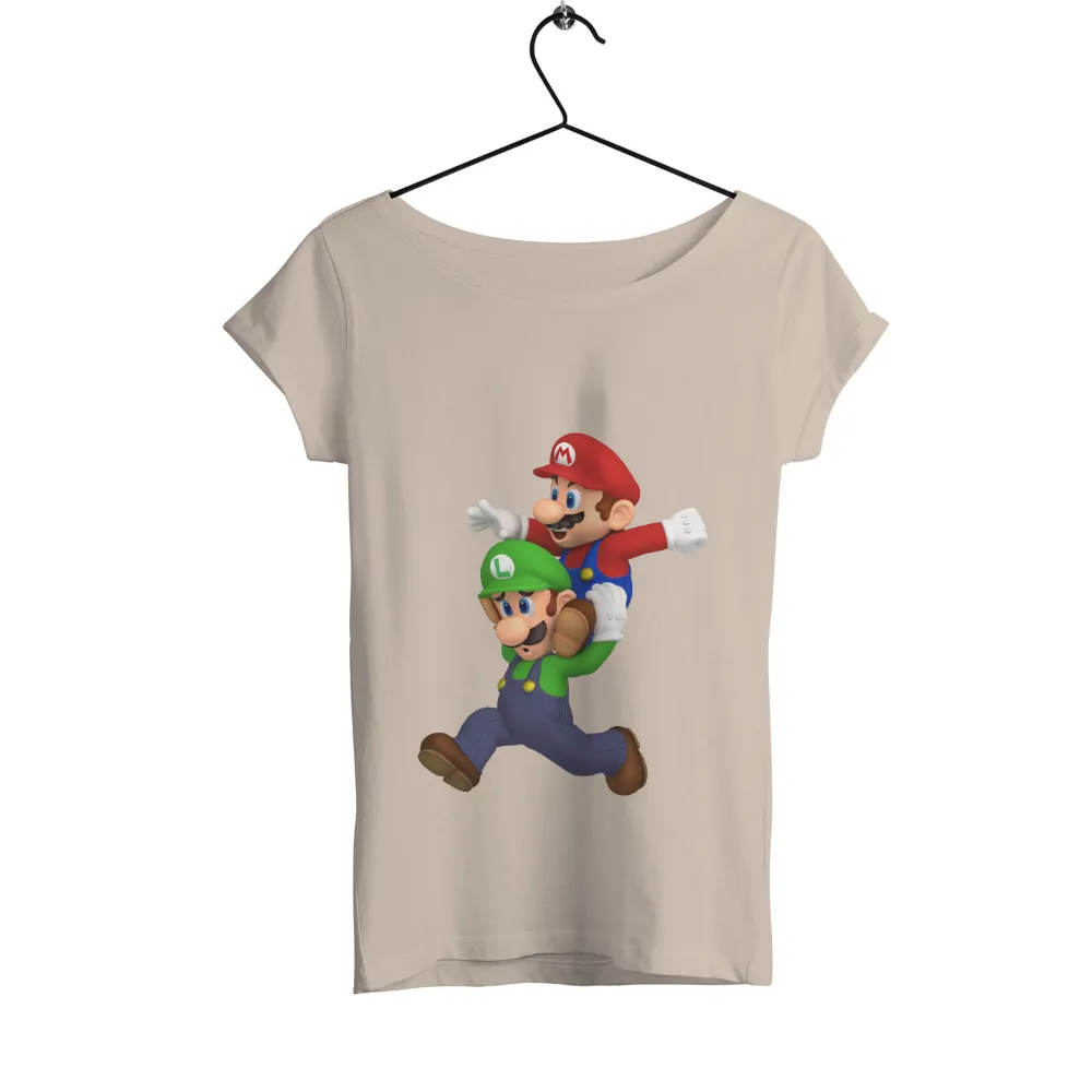 Custom Tee Shirts: Mario and Luigi Adventure|my perfect day video games t shirt