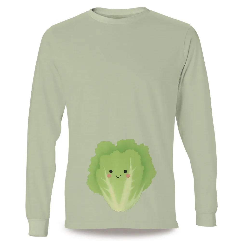 TShirt Printing: Spread Joy with Our Quirky Lettuce Character|happy fathers day thanks for picking up my poop shirt