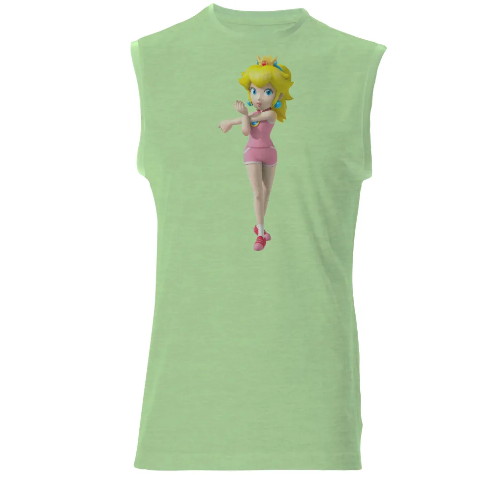 TShirt Design: Princess Peach's Adventurous Spirit|princess leia gold bikini t shirt