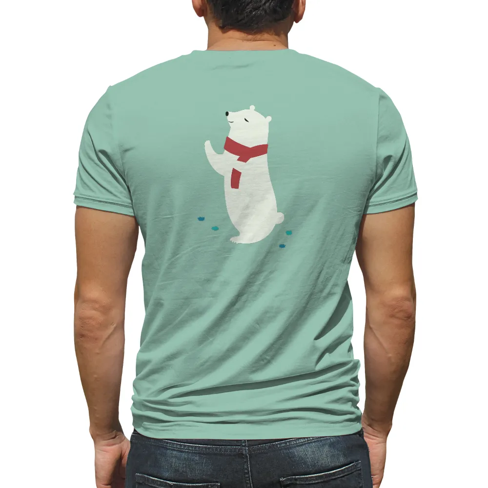 Custom Tee Shirts: Winter Warmth with Luna the Polar Bear|co couture winter lace blouse