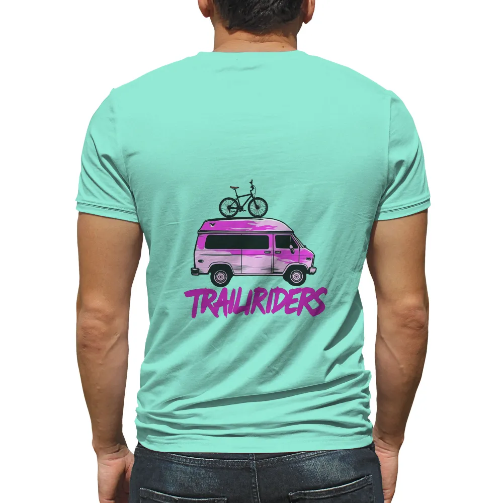 T-Shirts Custom: Trail Riders Van Adventure| road trip