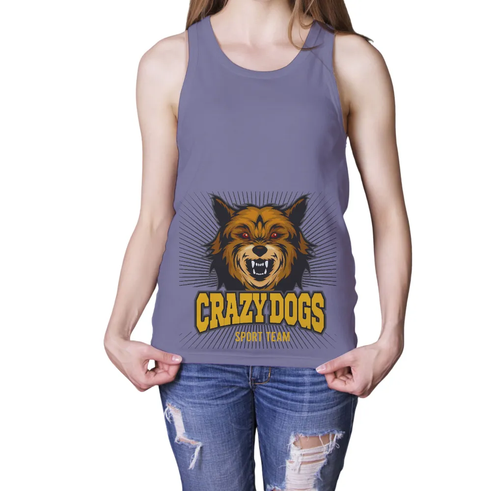 Custom Tee Shirts: Unleash Your Inner Beast with the Crazy Dogs Sport Team|team 31 courtside nba t shirt