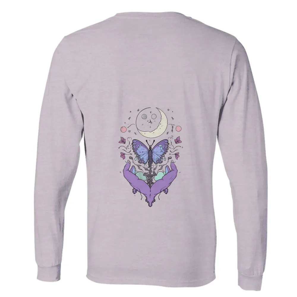 T-Shirt Printing: Luna's Dance Under the Moon|the mountain butterfly t shirt