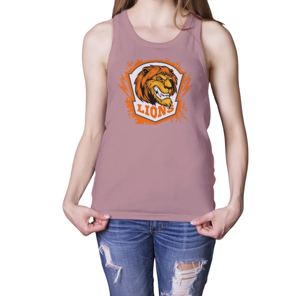 Tee Shirt Printing: Show Your Pride with the Fierce Lions Design|roblox orange t shirt