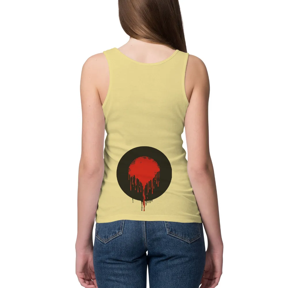 Custom T-Shirt Printing: Bleeding Heart - Expressive Art|red sox raglan tee