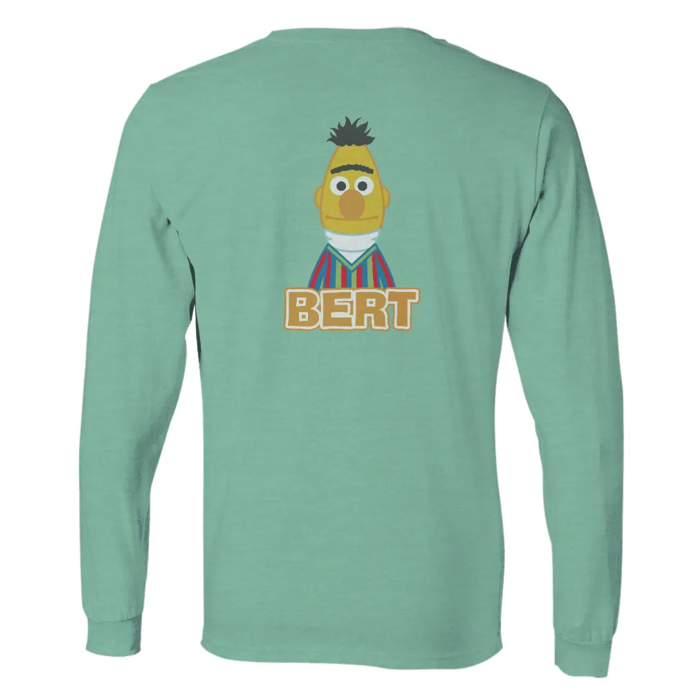 Tee Shirts Printed: Whimsical Bert from Sesame Street|bert and ernie pixel t shirt