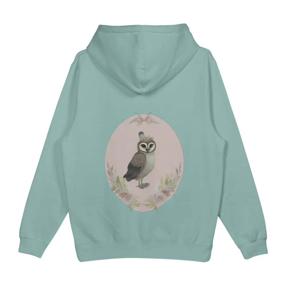 Customized Tee Shirts: Whimsical Owl in Nature|nezuko pink shirt