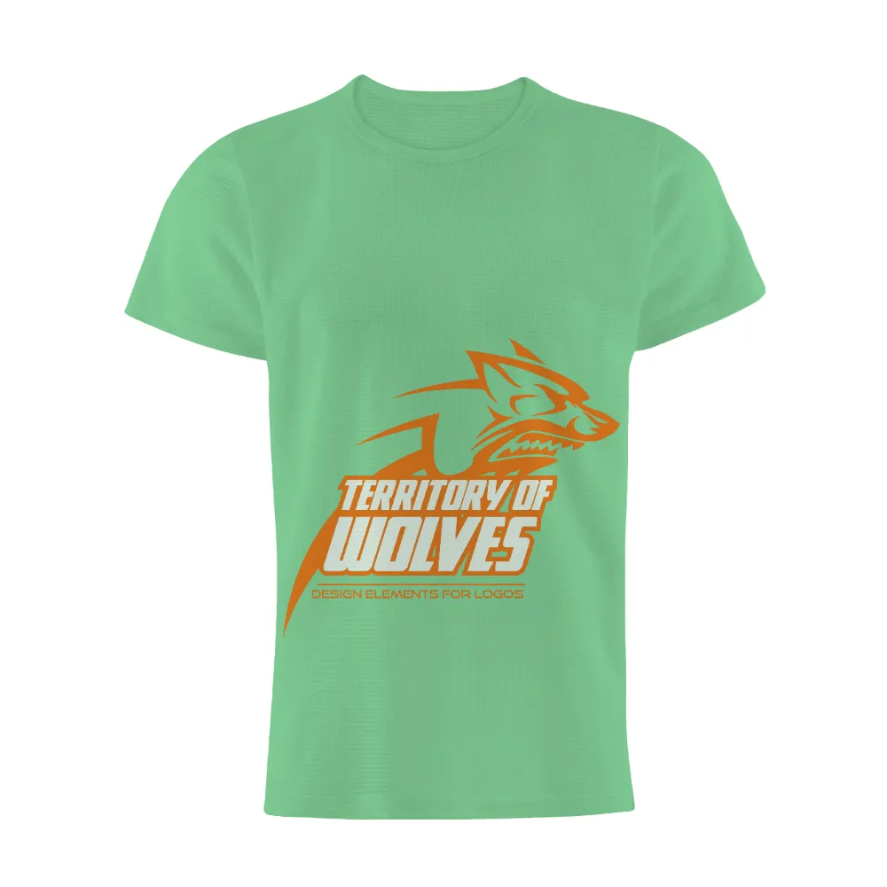 Custom T-Shirt Printing: Territory of Wolves - Mythical Creatures Design|the shirtified custom printing