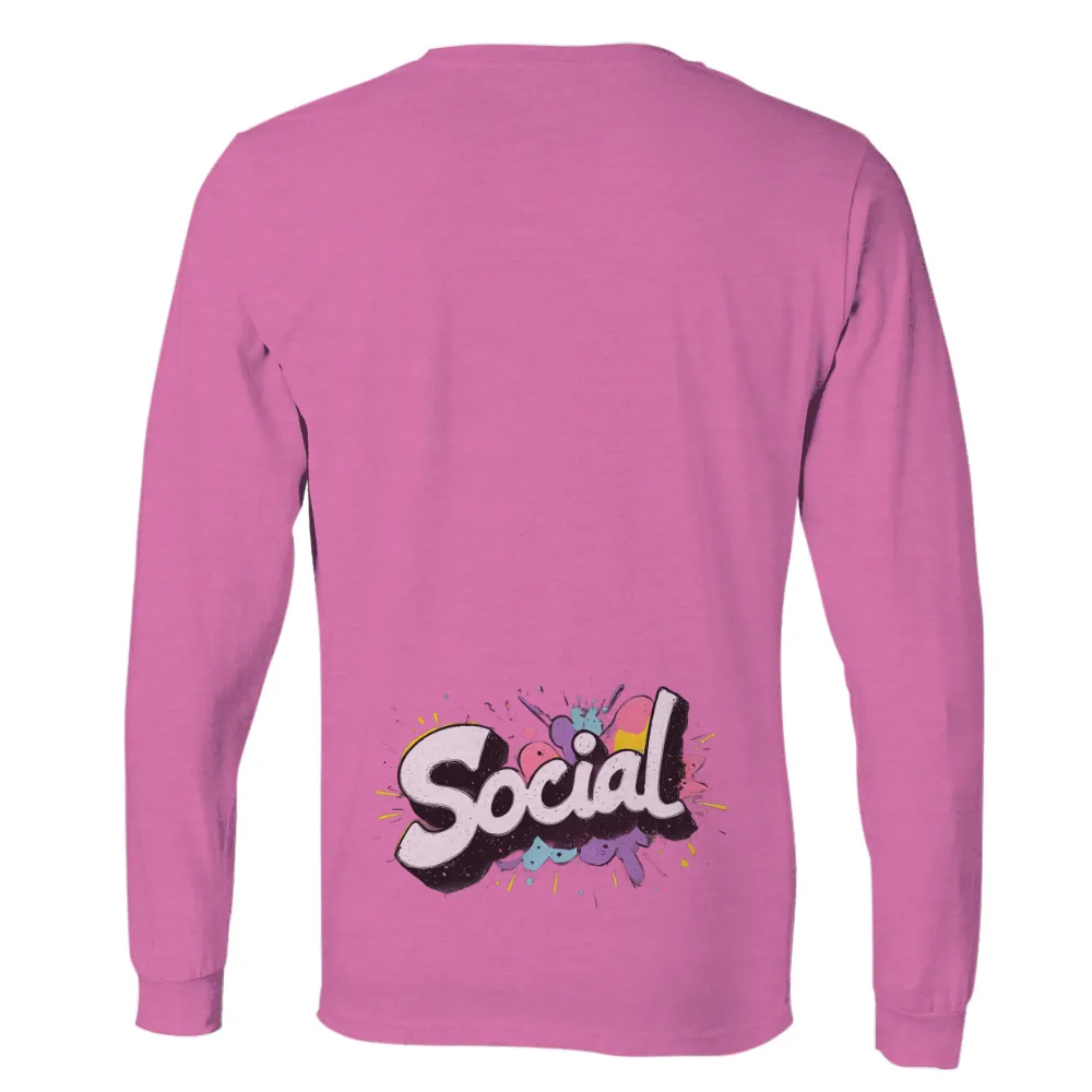 Shirts Graphic Tees: Social Interaction in Bold Graffiti Style|ichabod graffiti