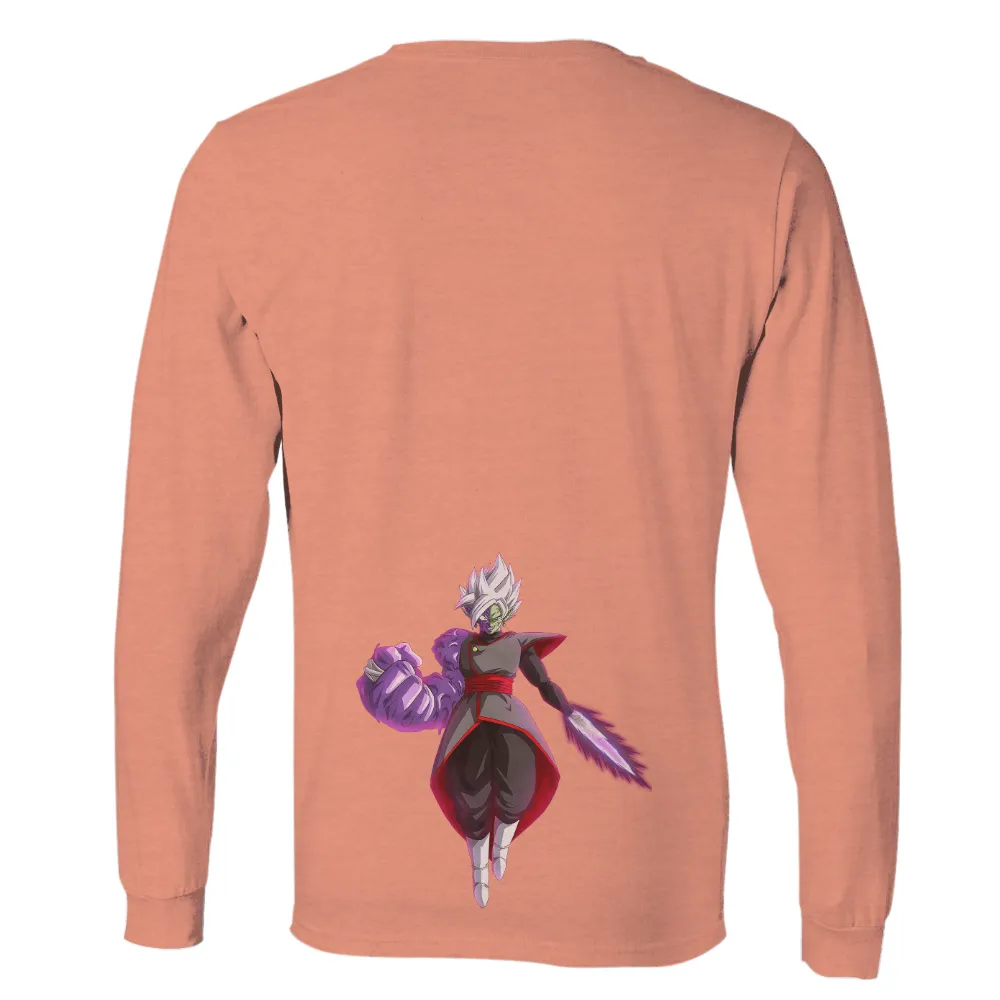 Custom Tee Shirts: Zamasu - Anime Warrior of Power and Resilience|the new day feel the power t shirt