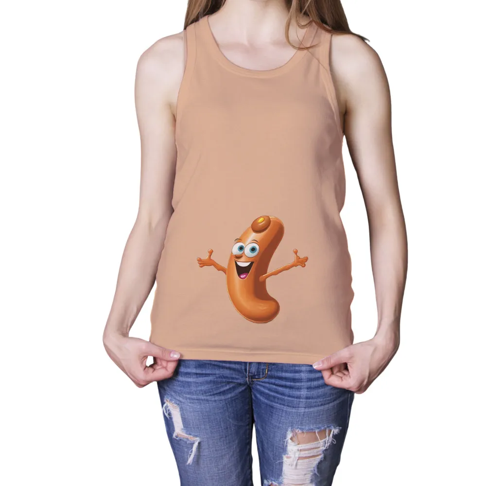 Custom T-Shirt Printing: Spread Joy with Sammy the Happy Sausage|cyanide and happiness shirt