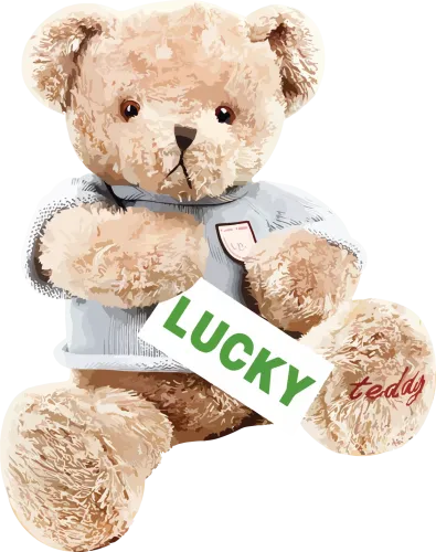 Lucky Teddy Bear T-Shirt Printing: Embrace Comfort and Positivity