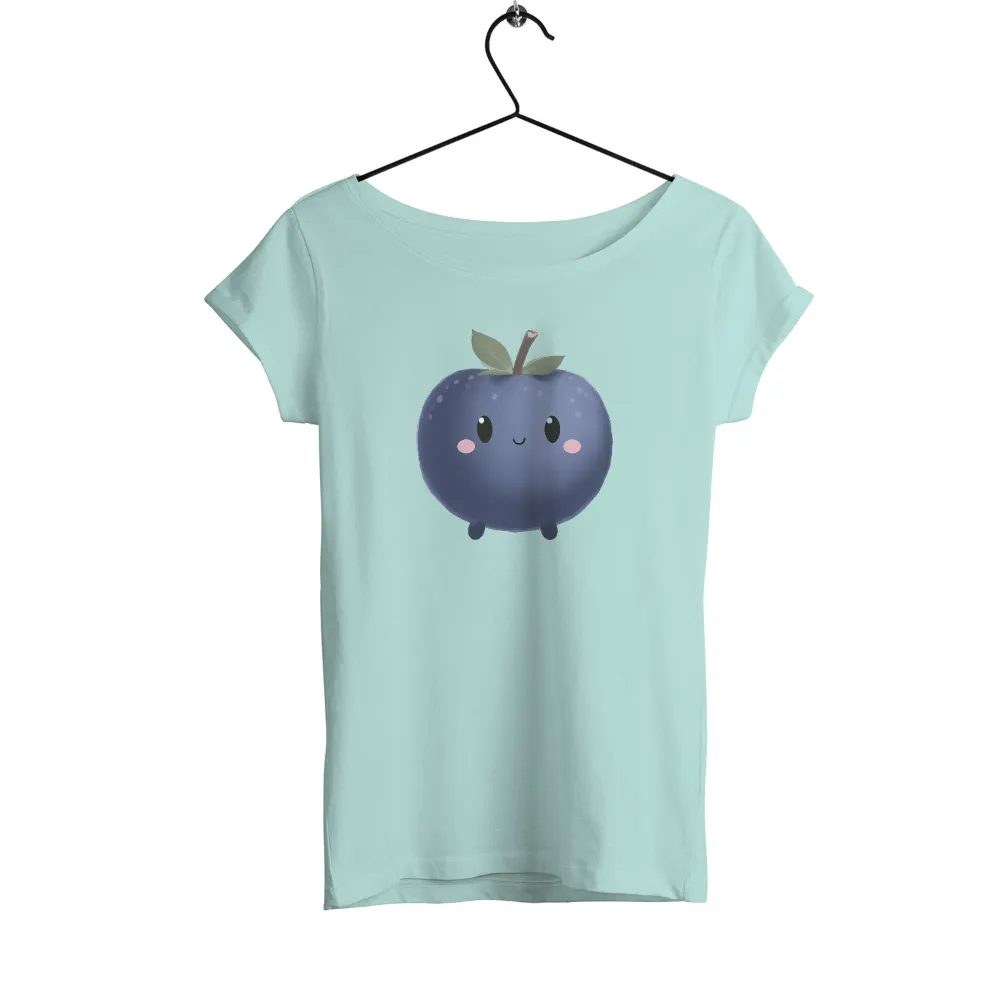 Tee Shirts Printed: Berry the Blueberry - Spread Joy and Happiness|cute shirts for dads