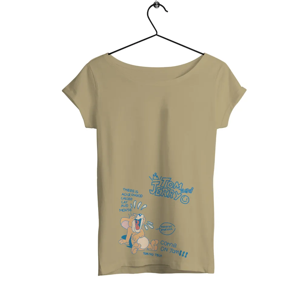 Customized Tee Shirts: Celebrate Childhood Nostalgia with Tom and Jerry|it's not cartoon it's anime shirt