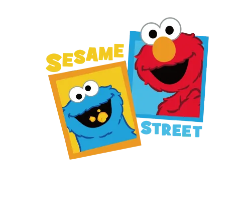 Custom T-Shirt Printing: Sesame Street Friends - Elmo and Cookie Monster