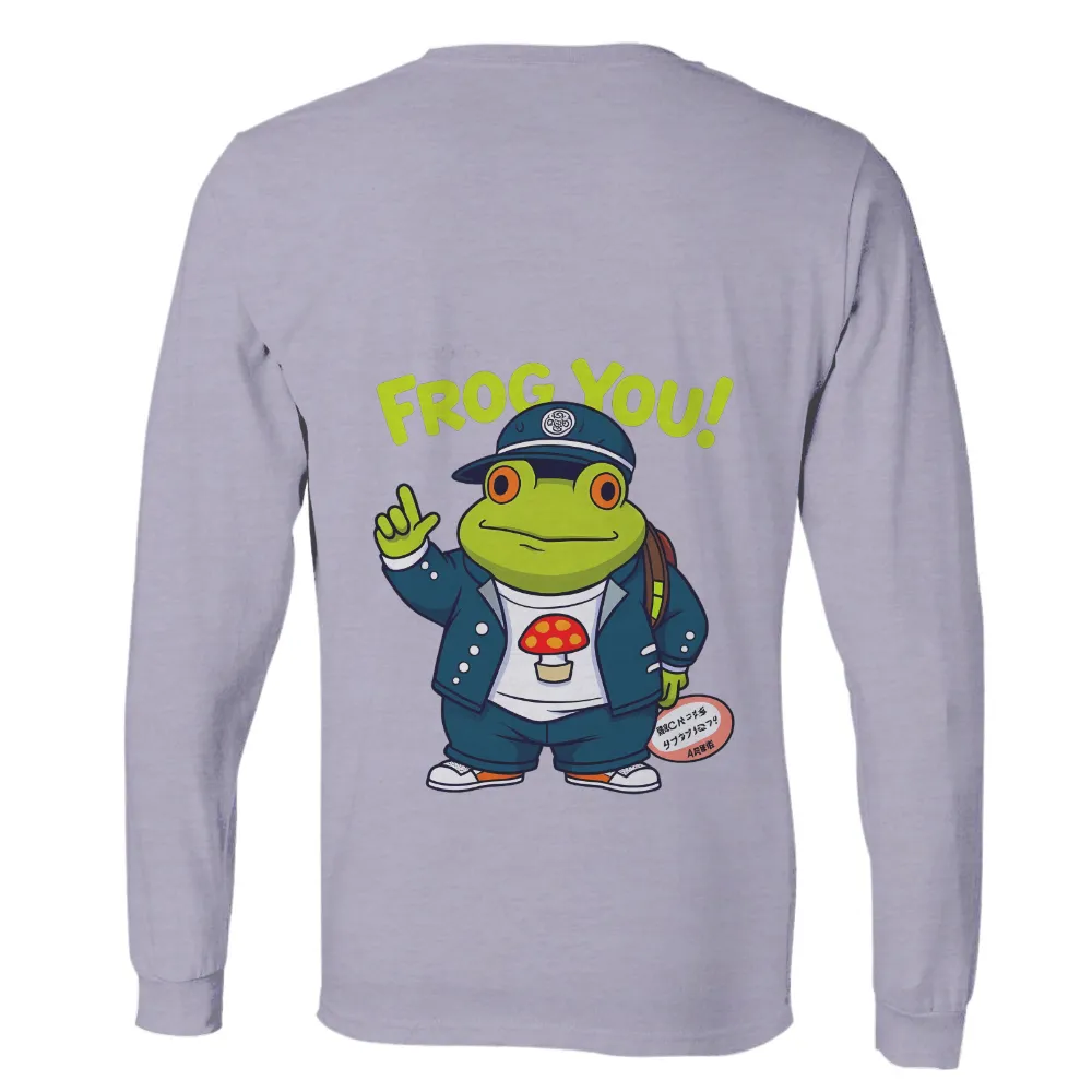 Frog You! T-Shirts Design | Pop Culture & Street Art Tees|Stylish frog character