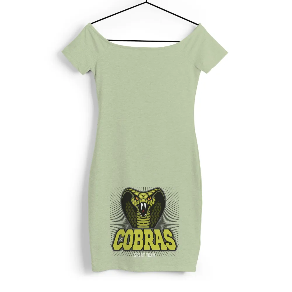 Shirts Graphic Tees: Cobras Sport Team Mascot - Fierce and Intimidating|cobra kai shirt hot topic